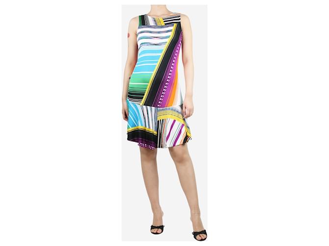 Missoni Multicoloured pattern midi dress - size UK 10 Rayon  ref.1387662