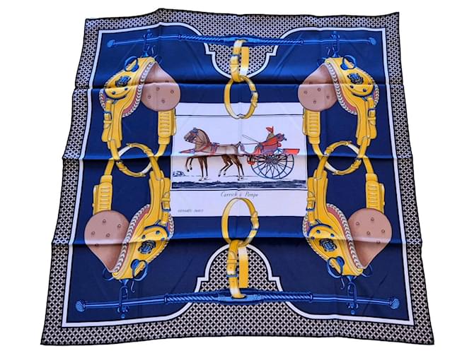 Hermès square silk scarf Multiple colors  ref.1387675