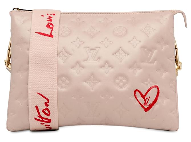 Monograma rosa de Louis Vuitton Enamórate de Coussin PM Cuero  ref.1387709