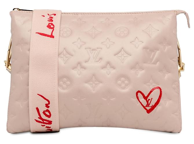 Louis Vuitton Pink Monogram Fall In Love Coussin PM Leather  ref.1387709