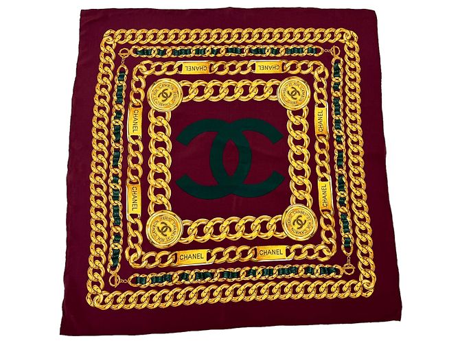 Cambon Chanel Lenços Multicor