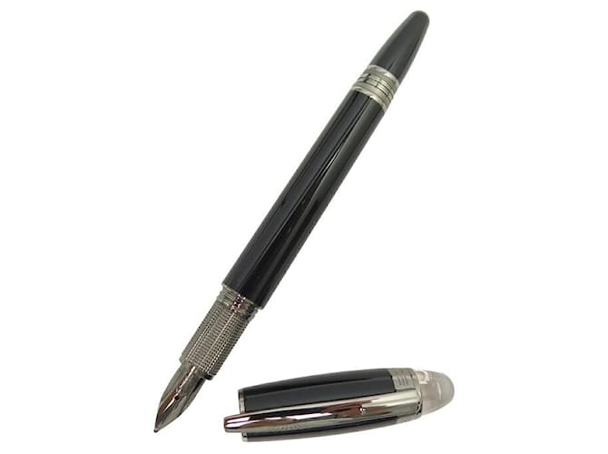 STYLO PLUME MONTBLANC STARWALKER A CARTOUCHE EN RESINE NOIRE FOUNTAIN PEN Résine  ref.1387780