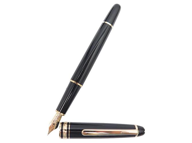 NEW VINTAGE MONTBLANC MEISTERSTUCK 144 FOUNTAIN PEN RESIN FOUNTAIN PEN Black  ref.1387781