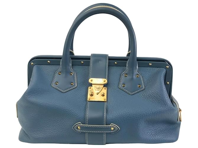 Louis Vuitton Suhali L'Ingénieux Cuir Bleu Bleu clair  ref.1387875