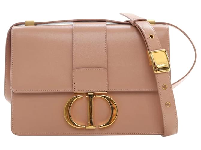 Dior Montaigne 30 Pink Leather Pony-style calfskin  ref.1387918