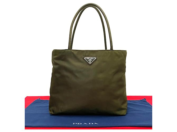 Borsa tote Prada in tessuto Borsa tote in tela in buone condizioni  ref.1387973