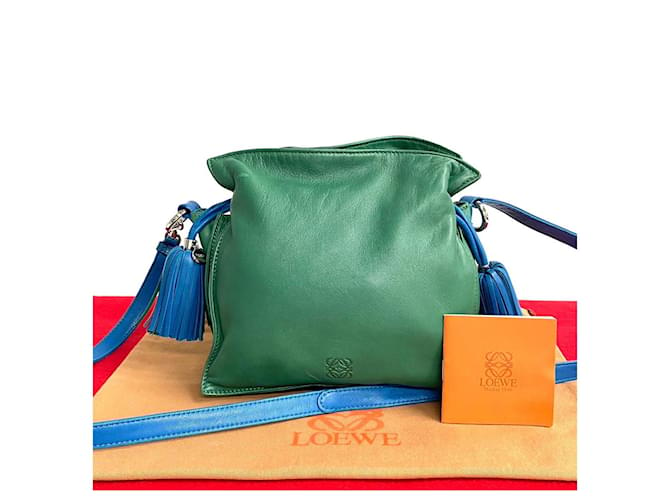 Loewe Leather Flamenco Tassel Crossbody Bag Leather Crossbody Bag in Good condition  ref.1387981