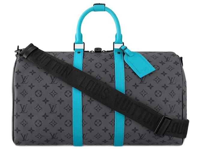 Louis Vuitton LV Keepall 45 limited edition Grey Cloth  ref.1388042