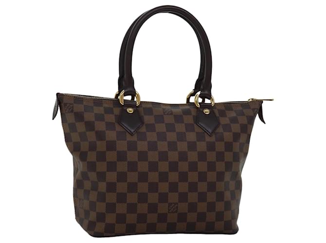 LOUIS VUITTON Damier Ebene Saleya PM Tote Bag N51183 LV Auth 74702SA  ref.1388066