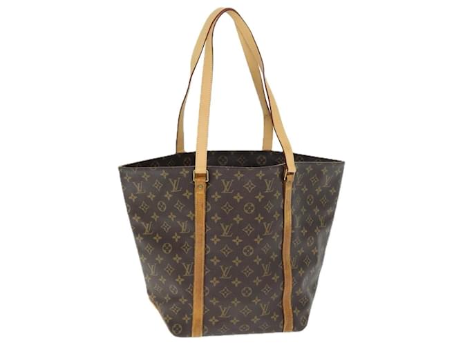 LOUIS VUITTON Monogramm-Einkaufstasche M51108 LV Auth 74921 Leinwand  ref.1388078