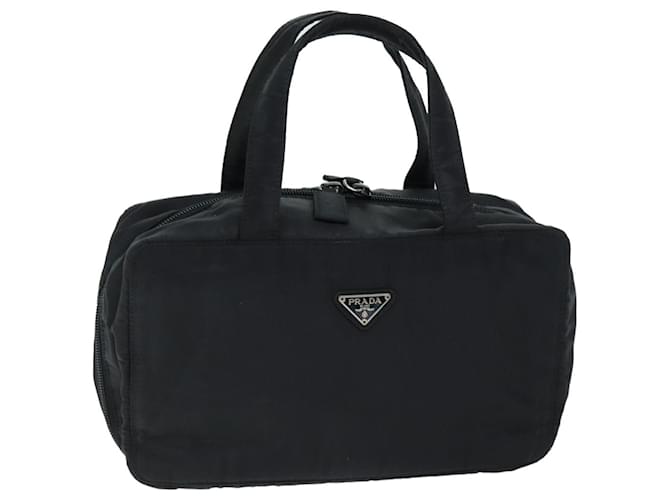 PRADA Sac à main Nylon Noir Auth 74481  ref.1388097