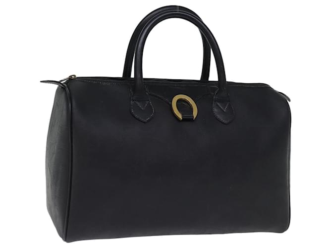 Bolsa Christian Dior Trotter Canvas Boston Preto Auth yk12582  ref.1388168