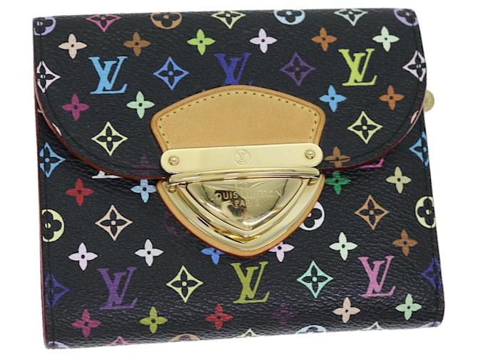 LOUIS VUITTON Portefeuille Multicolore Koala Wallet Noir M58015 Auth LV 74334  ref.1388172