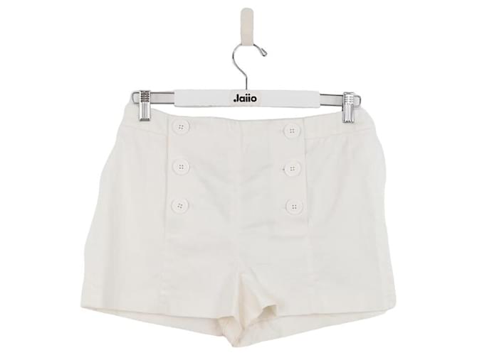 Red Valentino Cotton mini shorts White  ref.1388221