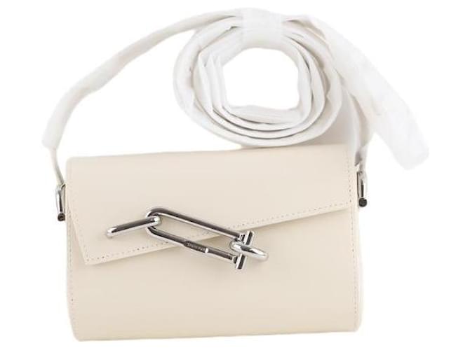 Autre Marque Leather Crossbody White  ref.1388226