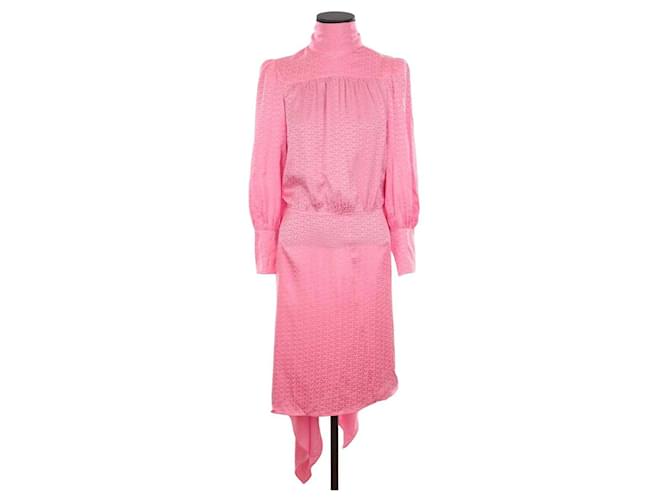 Zadig & Voltaire Silk dress Pink  ref.1388232