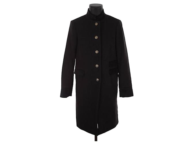 Johnnie Boden Wool coat Black  ref.1388279