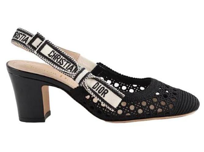 Dior Leather Heels Black  ref.1388282