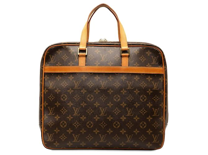 Sac d'affaires marron Louis Vuitton Monogram Pegase Porte-Documents Cuir  ref.1388393