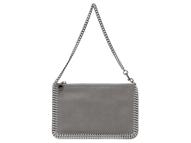 Stella Mc Cartney Gris - Bolso de hombro Falabella Shaggy Deer de Stella McCartney Lienzo  ref.1388395