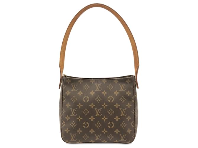 Brown Louis Vuitton Monogram Looping MM Shoulder Bag Leather  ref.1388520