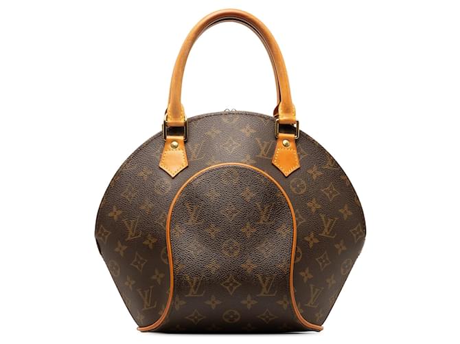 Brown Louis Vuitton Monogram Ellipse PM Handbag Leather  ref.1388657