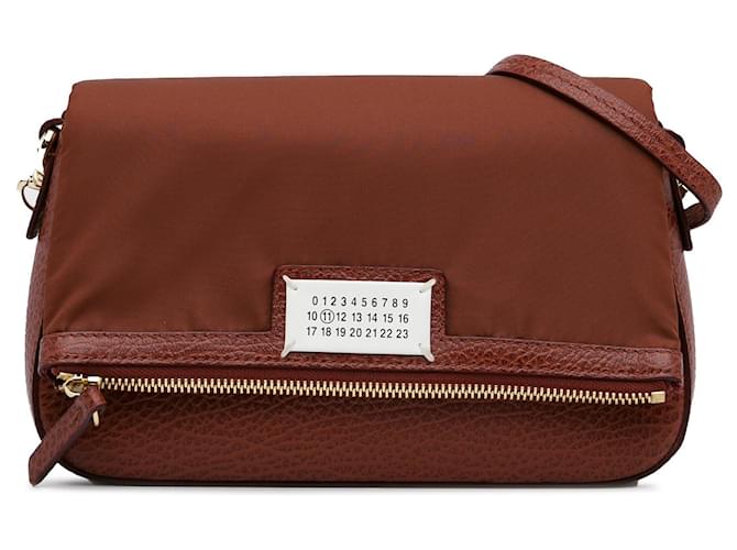 Maison Martin Margiela Braune Umhängetasche aus Leder von Maison Margiela  ref.1388677