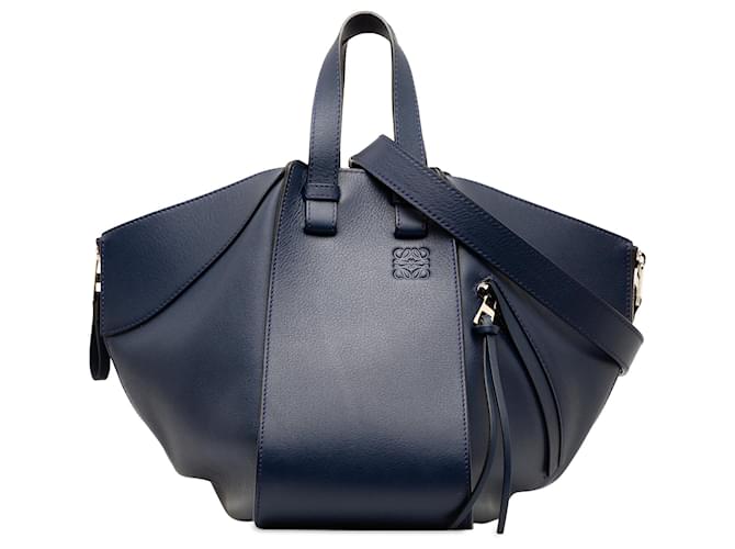 Blue LOEWE Small Hammock Bag Satchel Leather  ref.1388815