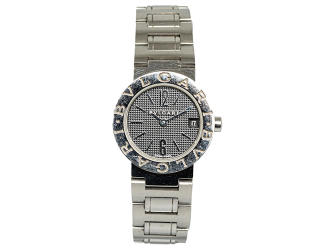 Bulgari Reloj Bvlgari Bvlgari plateado de cuarzo y acero inoxidable Plata  ref.1389026