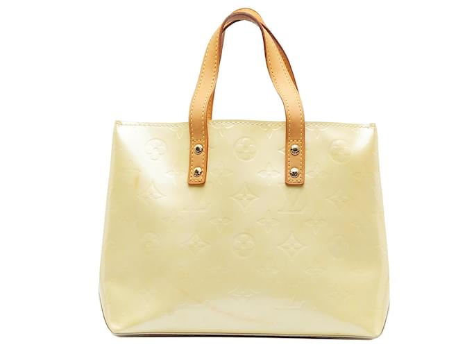 Off-White Louis Vuitton Monogram Vernis Reade PM Handbag Leather  ref.1389087