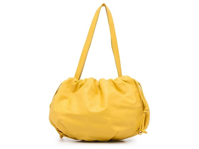 Yellow Bottega Veneta Medium The Bulb Hobo Bag Leather  ref.1389088
