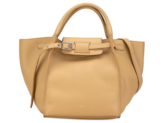 Big Bag Céline Borsa a tracolla piccola grande Celine marrone chiaro Cammello Pelle  ref.1389205