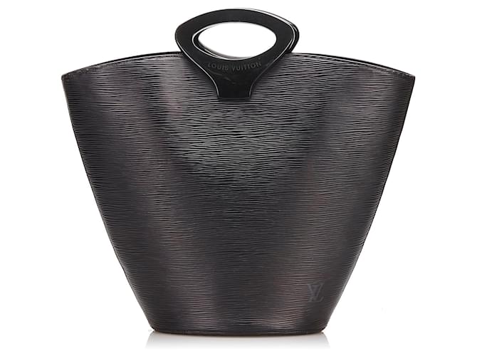 Black Louis Vuitton Epi Noctambule Tote Bag Cuir Noir  ref.1389427