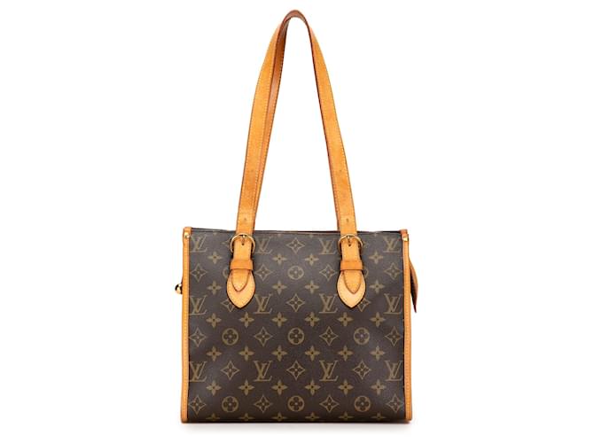 Brown Louis Vuitton Monogram Popincourt Haut Shoulder Bag Leather  ref.1389614
