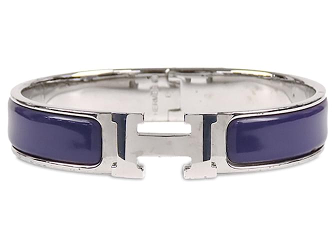 Hermès Lila Hermes Clic Clac H Armband Metall  ref.1389762