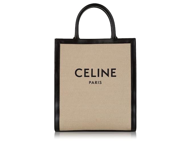 Céline Petit sac cabas vertical Celine marron Cuir  ref.1389834