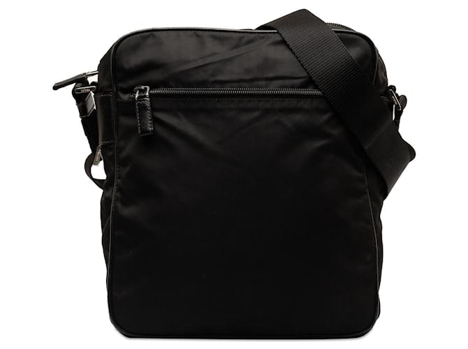 Black Prada Tessuto Crossbody Bag Cloth  ref.1390041