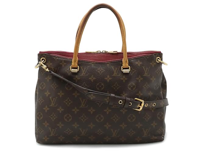 Louis Vuitton Pallas Brown Cloth  ref.1390248