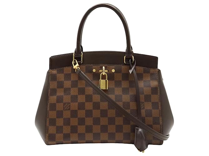 Louis Vuitton Rivoli Brown Cloth  ref.1390251