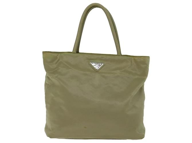 Tote Prada Tessuto Toile Beige  ref.1390265