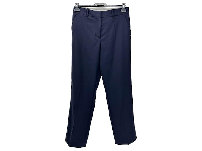 COS  Trousers T.FR 36 Polyester Navy blue  ref.1390297