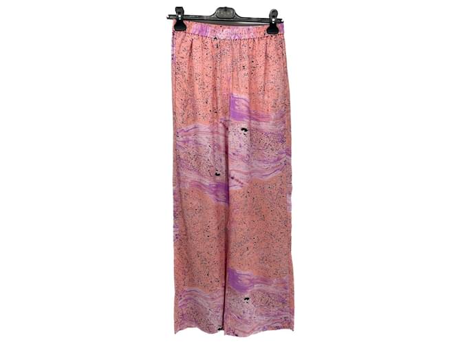 & OTHER STORIES  Trousers T.FR 36 Viscose Pink  ref.1390300