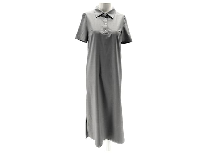 Autre Marque LOULOU STUDIO  Dresses T.International XS Wool Grey  ref.1390306