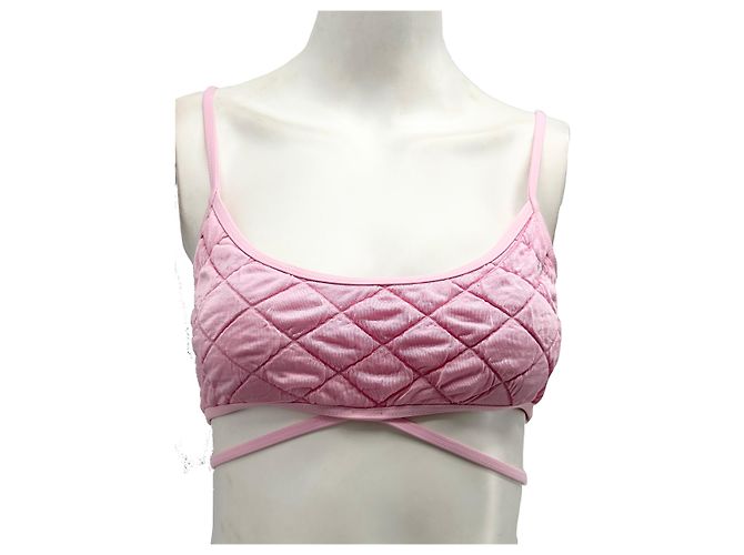 Autre Marque Frankies Bikinis Badebekleidung T.International M Polyester Pink