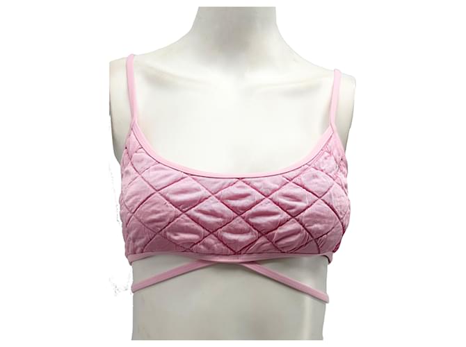Autre Marque FRANKIES BIKINIS  Swimwear T.International M Polyester Pink  ref.1390313