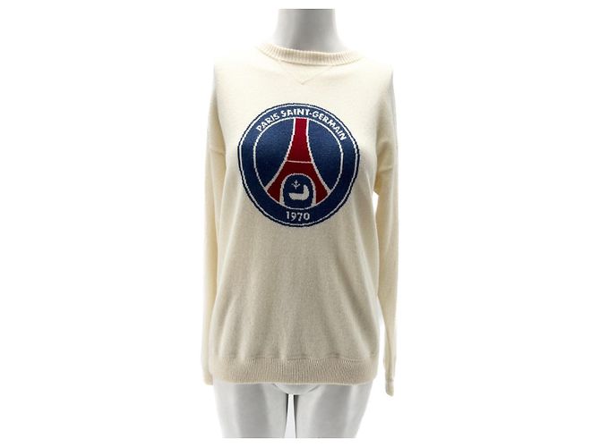 Autre Marque Nicht Signiert / Unsignierte Strickwaren T.International S Kaschmir Beige
