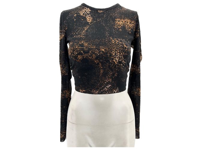 Les Benjamins Die Benjamins Tops T.International S Polyester Schwarz