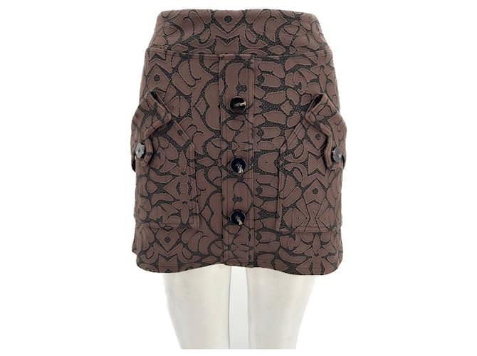 Autre Marque DEVON WINSDOR skirts T.International S Polyester Brown  ref.1390346