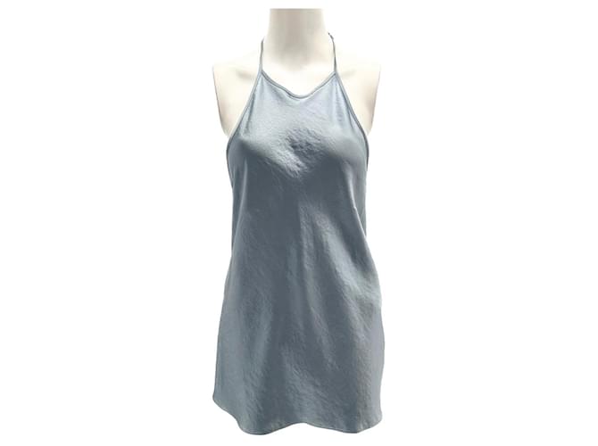 T BY ALEXANDER WANG Vestidos T.International S Poliéster Gris  ref.1390347