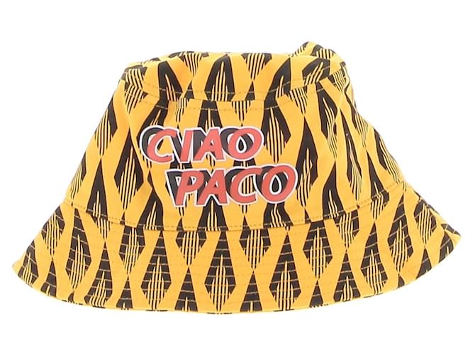 PACO RABANNE  Hats T.International S Cotton Yellow  ref.1390356